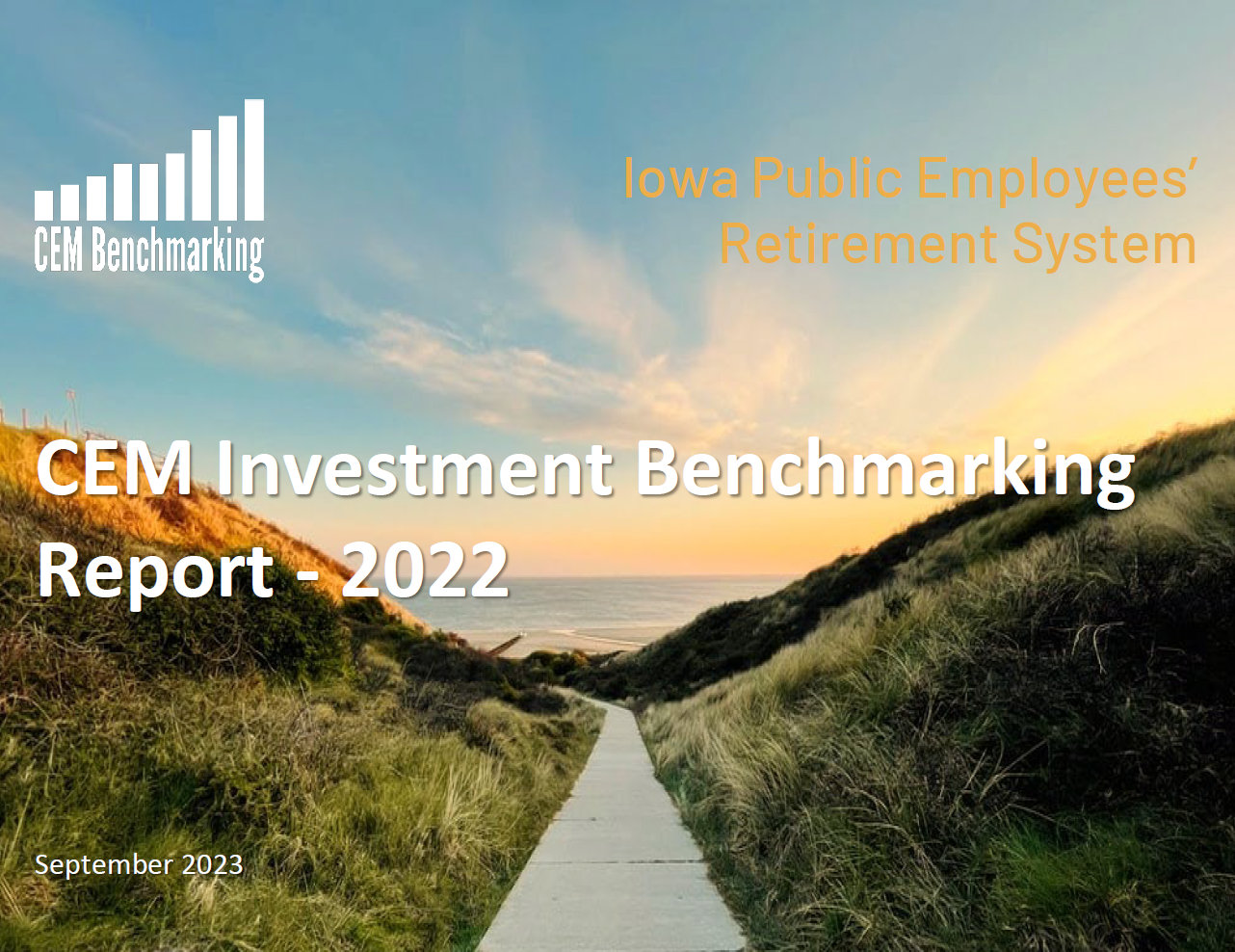 CEM Investment Benchmarking Report cover